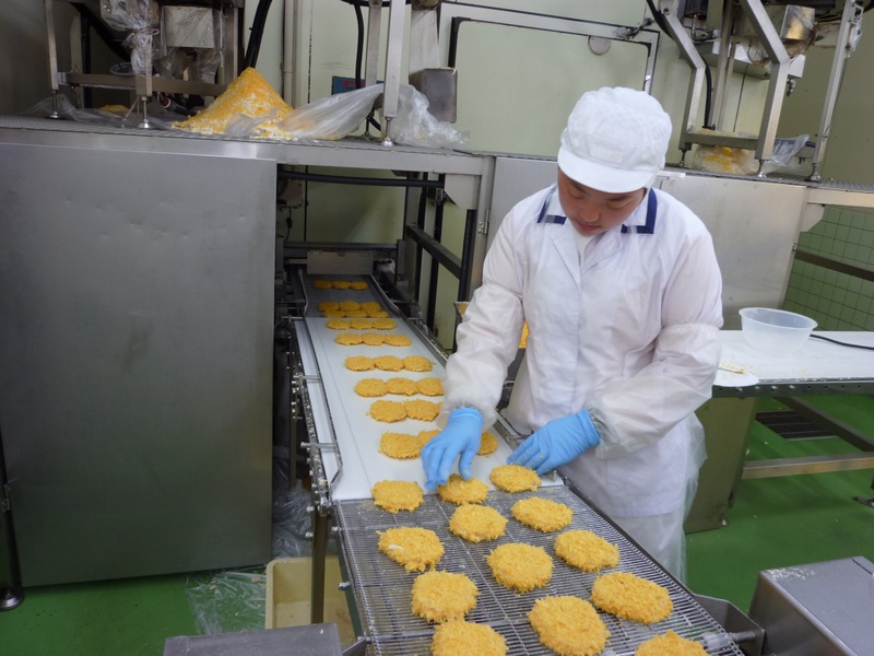 万江街道日本食品加工